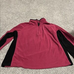 Style & Co. Pink and Black Sweatshirt